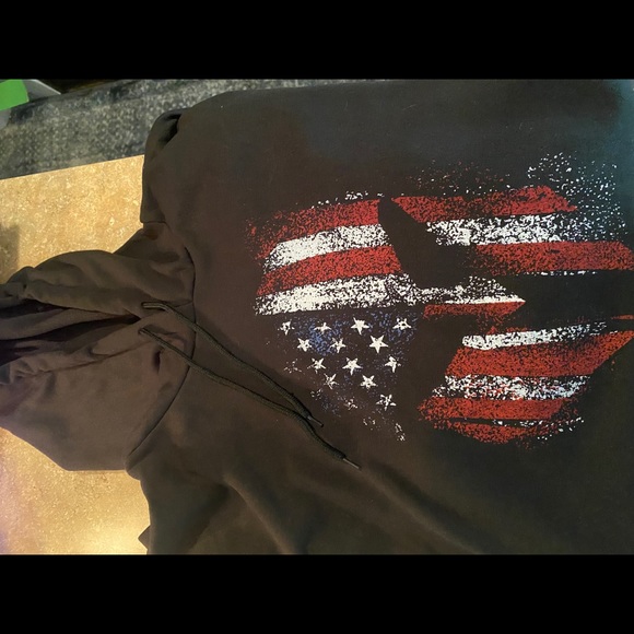 PURGE HOODIE BLACK SUPER TOUGH XXL ADULT EXCELLENT - Picture 1 of 4